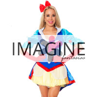 Fantasia Branca de Neve Super Luxo