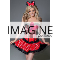 Fantasia Minnie Corset Luxo