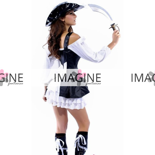 Fantasia Pirata Black/White | Imagine Fantasias